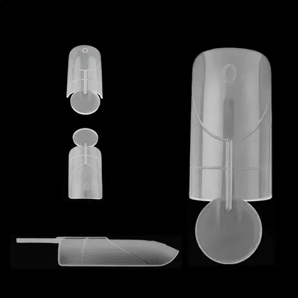 Nail Extension Form - 140 шт. матовых двойных форм для