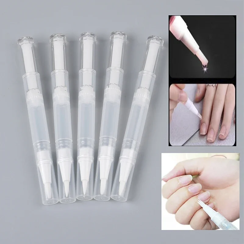 Cuticle Oil Pen - Набор из 5 прозрачных флаконов-ручек для