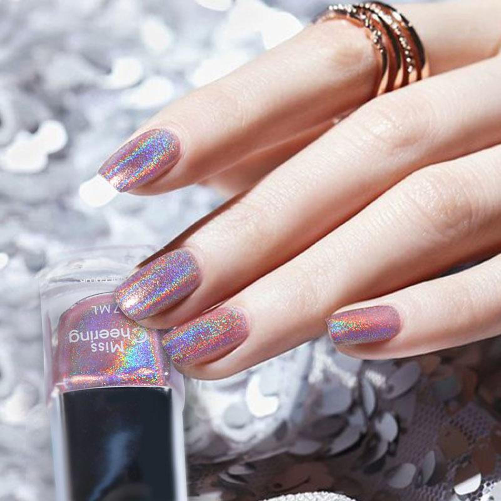 Nail Art Chrome - 7 мл глиттер-пудра для ногтей, зеркальный