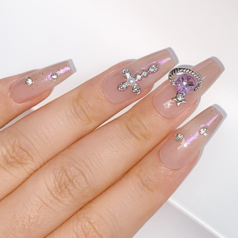 TSZS 10 шт./лот металлические  – обзор и цена Nail Art Lotso