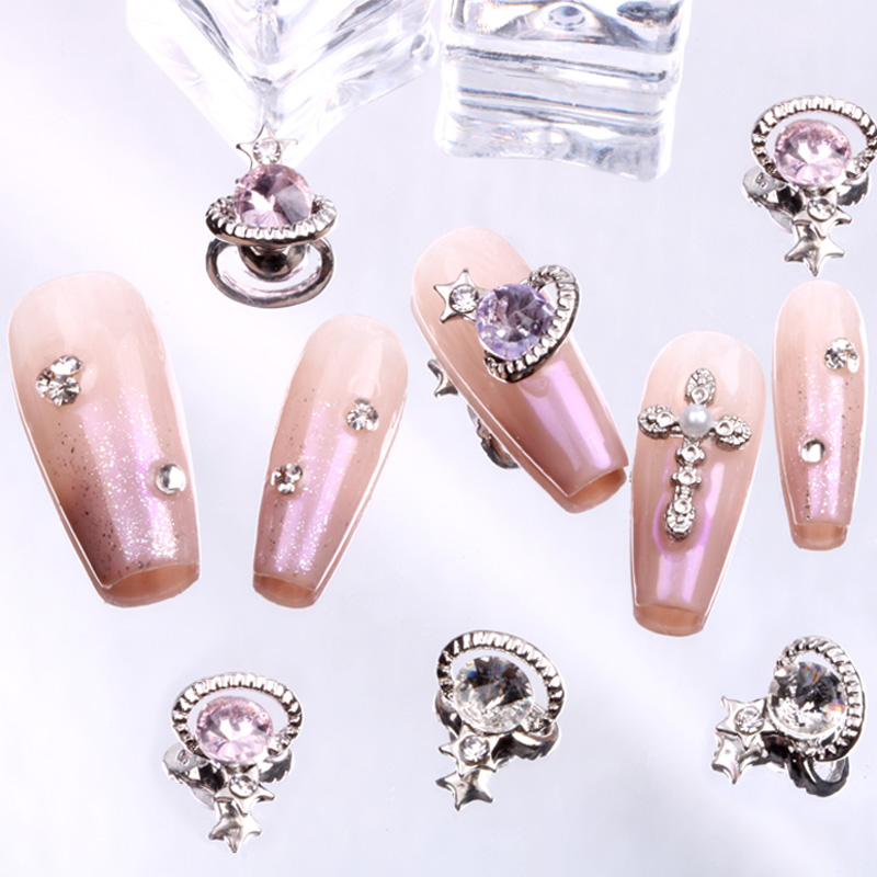 TSZS 10 шт./лот металлические  – обзор и цена Nail Art Lotso