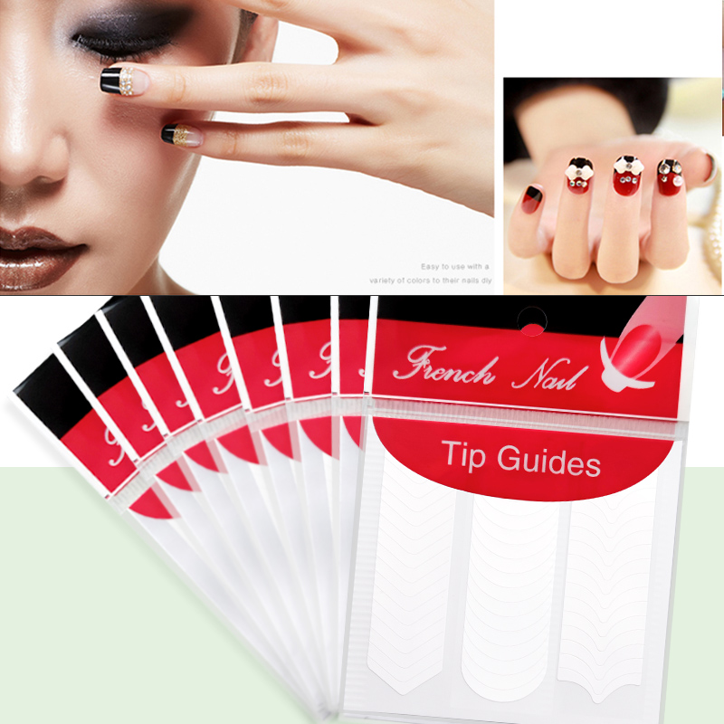 Маникюрные наклейки с французс – обзор и цена Striping Tape Nail