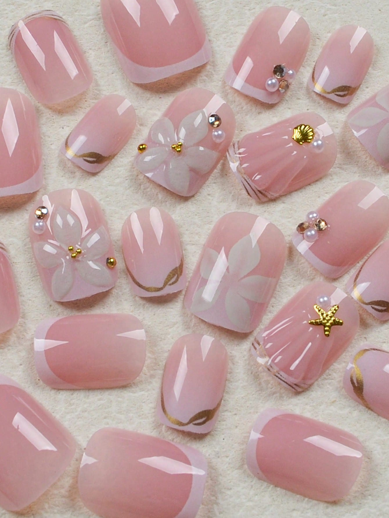 24 шт. коротких квадратных бел – обзор и цена Nail Art Chrome