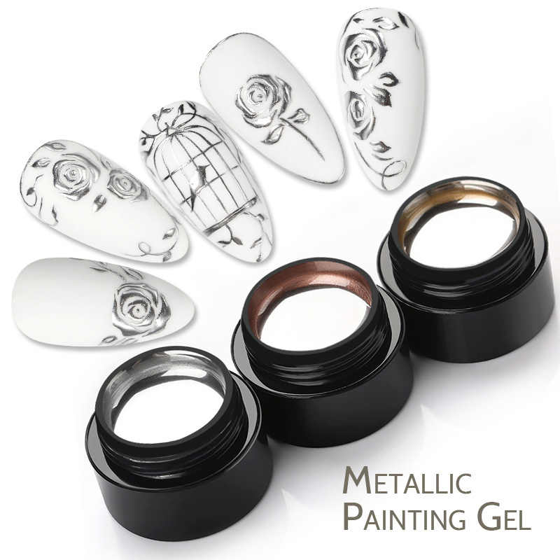 BORN PRETTY 5 мл супер серебри – обзор и цена Nail Art Chrome