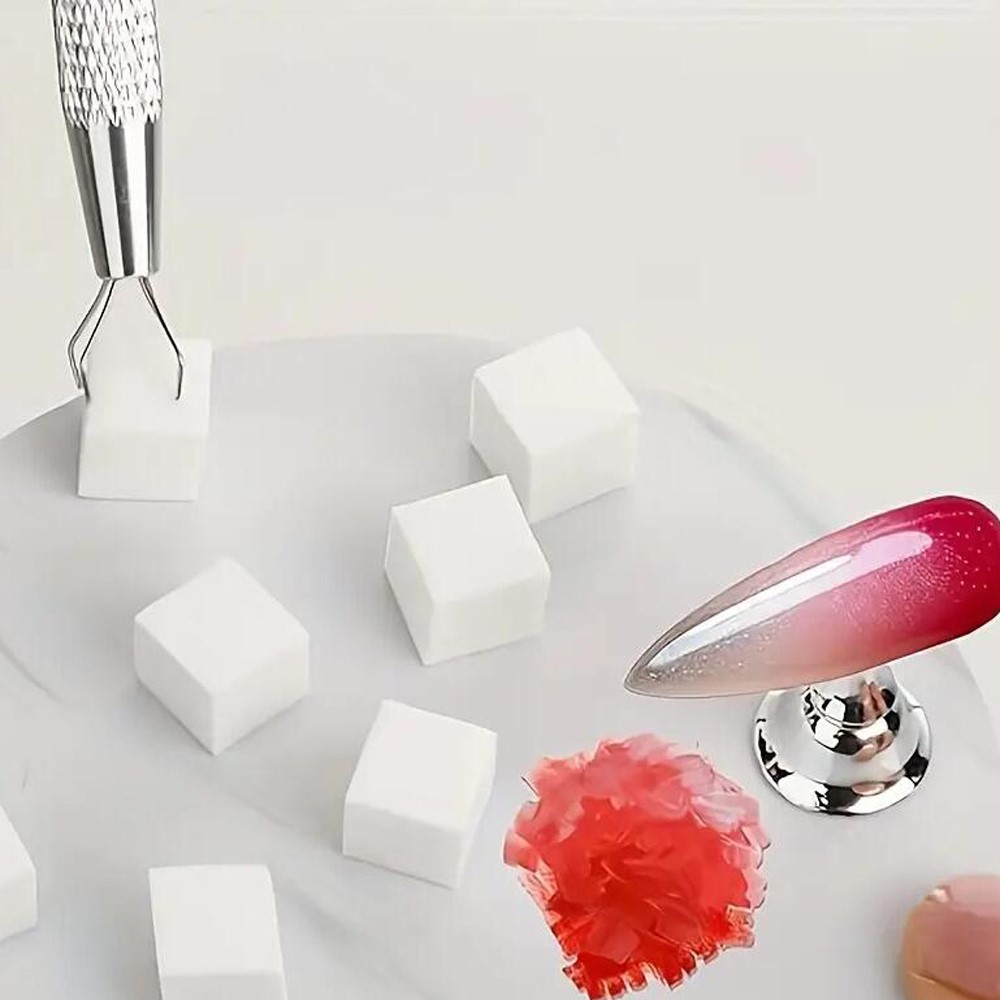 50/100 шт., белая мини-губка д – обзор и цена Nail Art Chrome