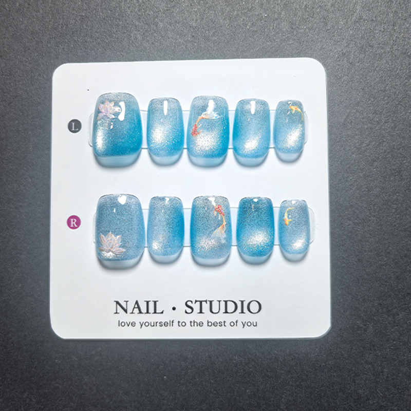Накладные ногти «Кошачий глаз» – обзор и цена Nail Art Cat Eye