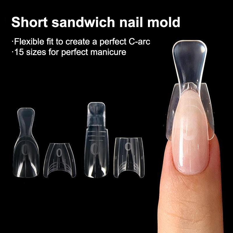 60 шт./упак. Формы для наращив – обзор и цена Nail Extension Form