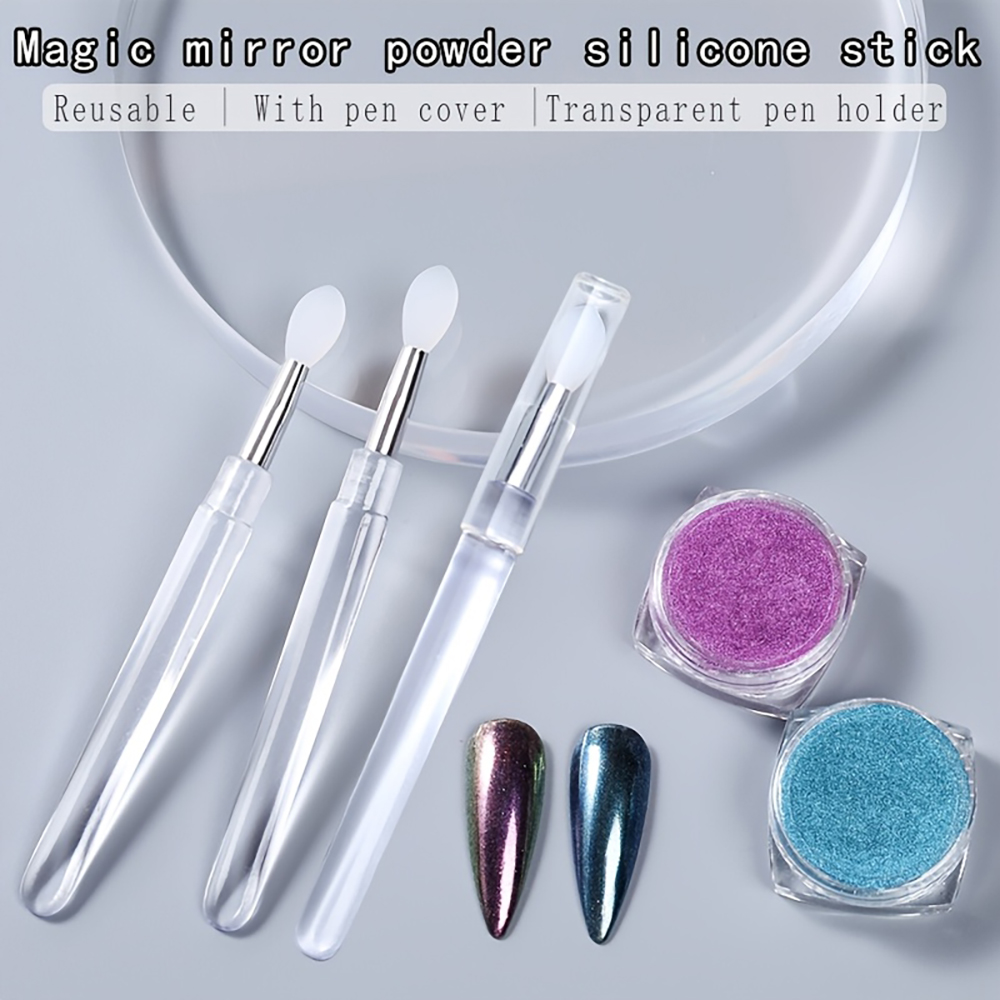 Многоразовый силиконовый аппли – обзор и цена Nail Art Chrome
