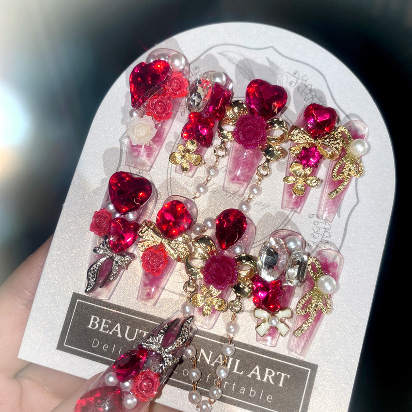 24 шт., новогодние тяжелые мет – обзор и цена Nail Art Wedding