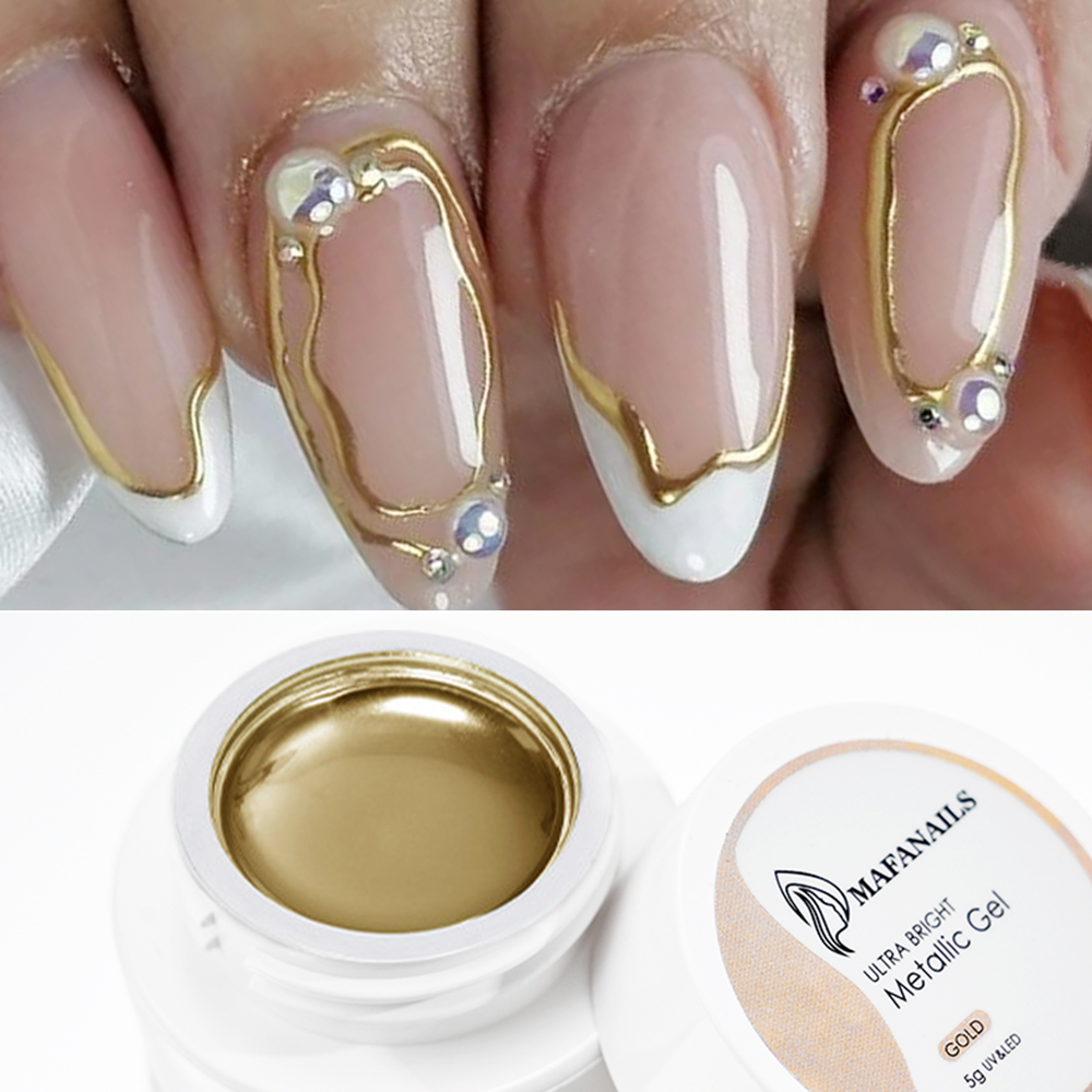 Зеркальный металлический лак д – обзор и цена Nail Art Chrome