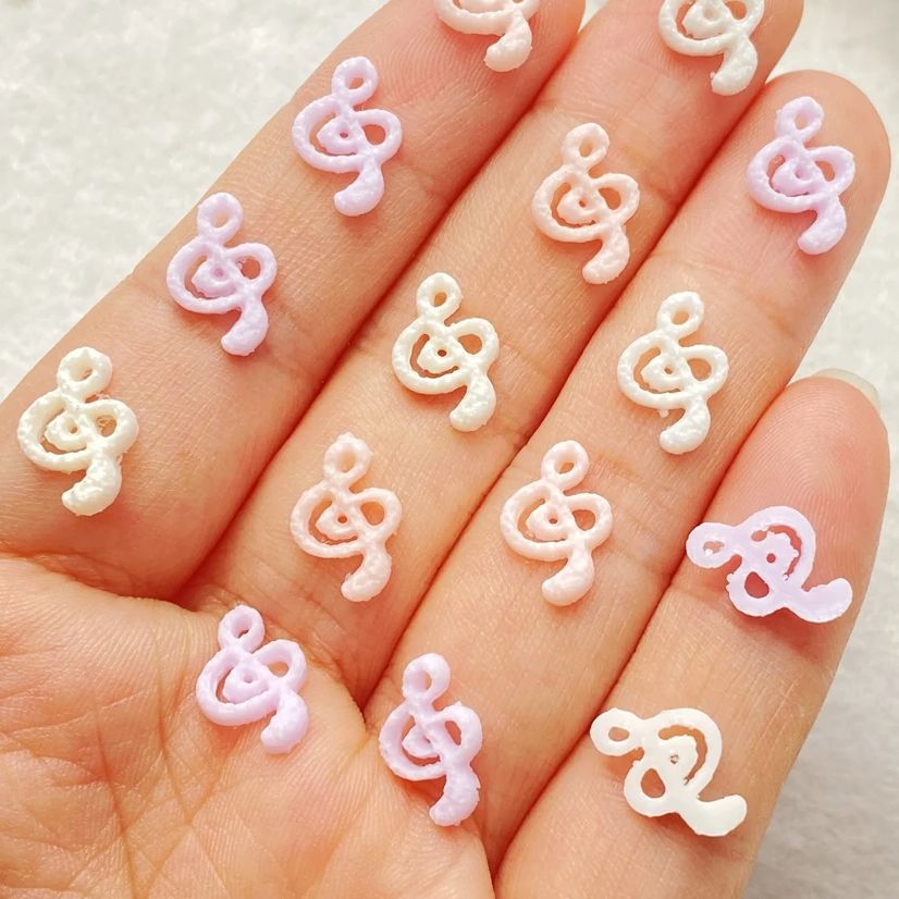 50 шт., смешанная смола, мини- – обзор и цена Nail Art Xmas