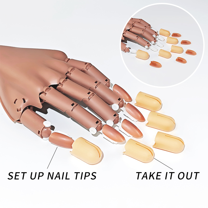 Поддельные ногти для практики, – обзор и цена Nail Art Vector