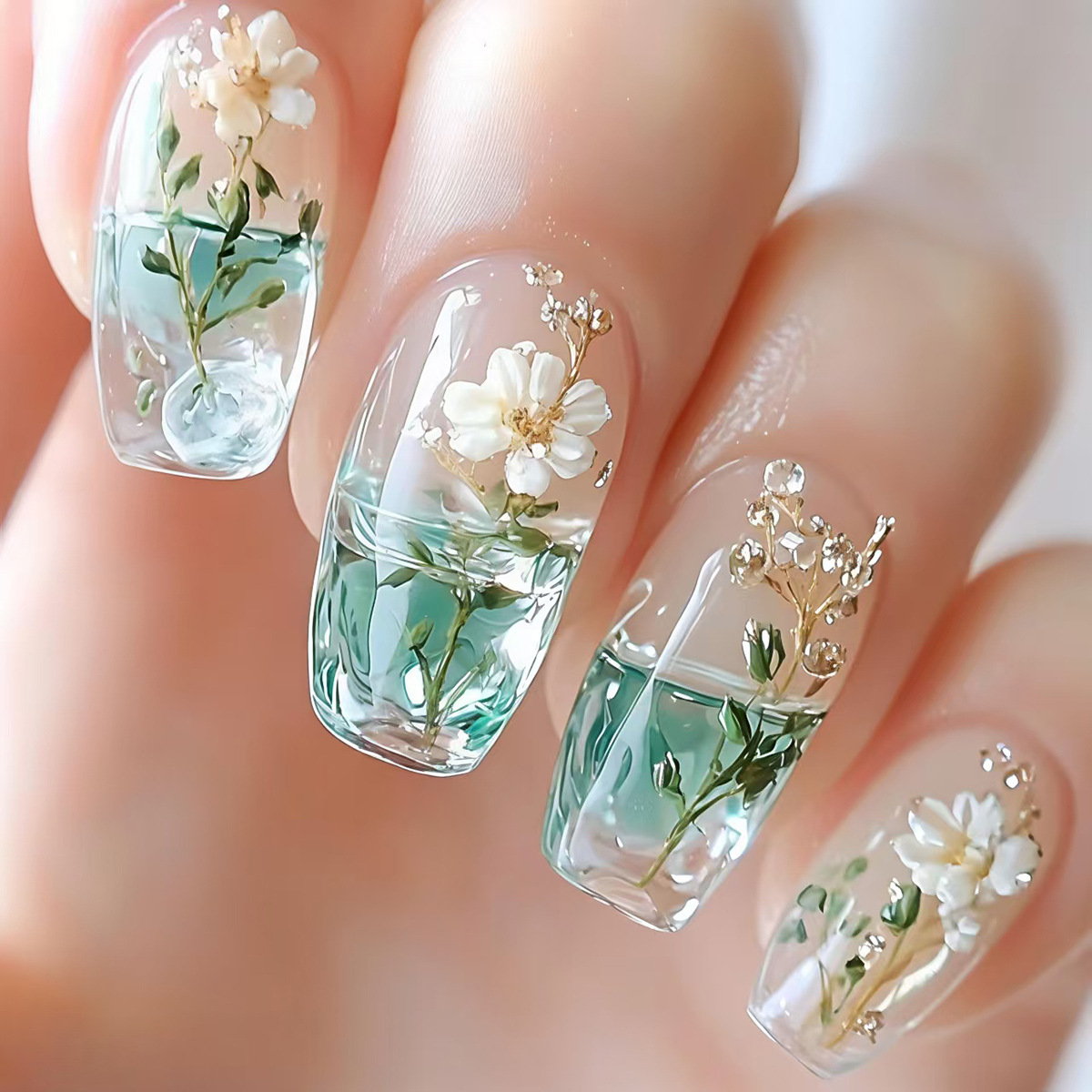Искусственные накладные ногти  – обзор и цена Nail Art Y2K