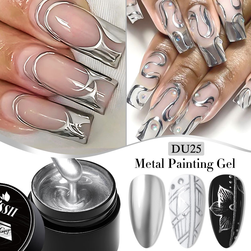 8 мл Металлический гель-лак дл – обзор и цена Nail Art Chrome