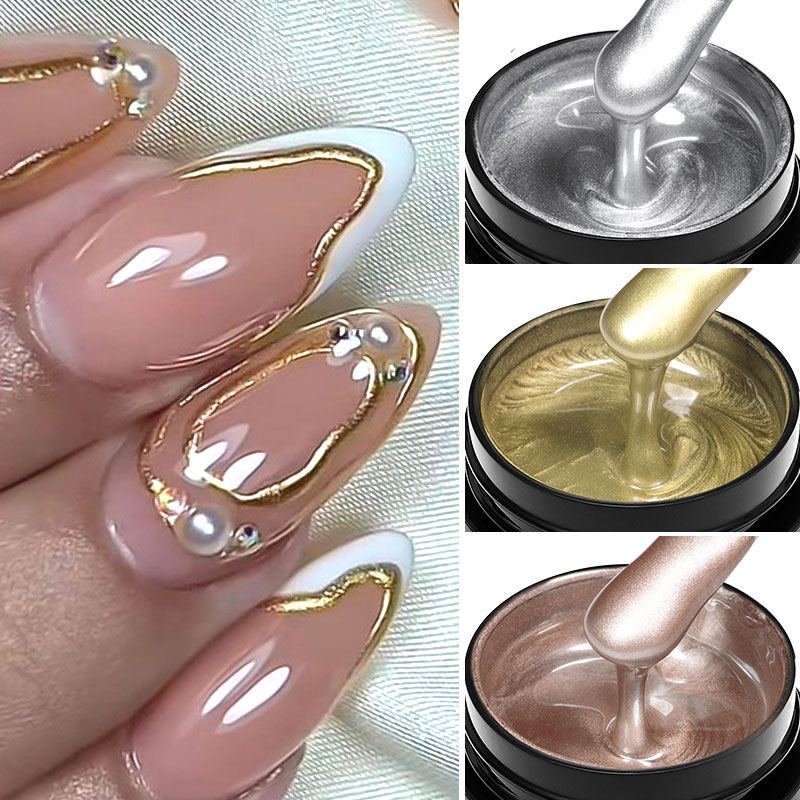 8 мл Металлический гель-лак дл – обзор и цена Nail Art Chrome