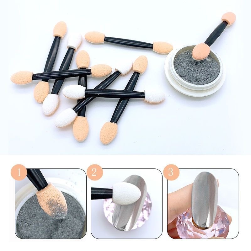 Оптовая продажа: 50/100 шт. хр – обзор и цена Nail Art Chrome