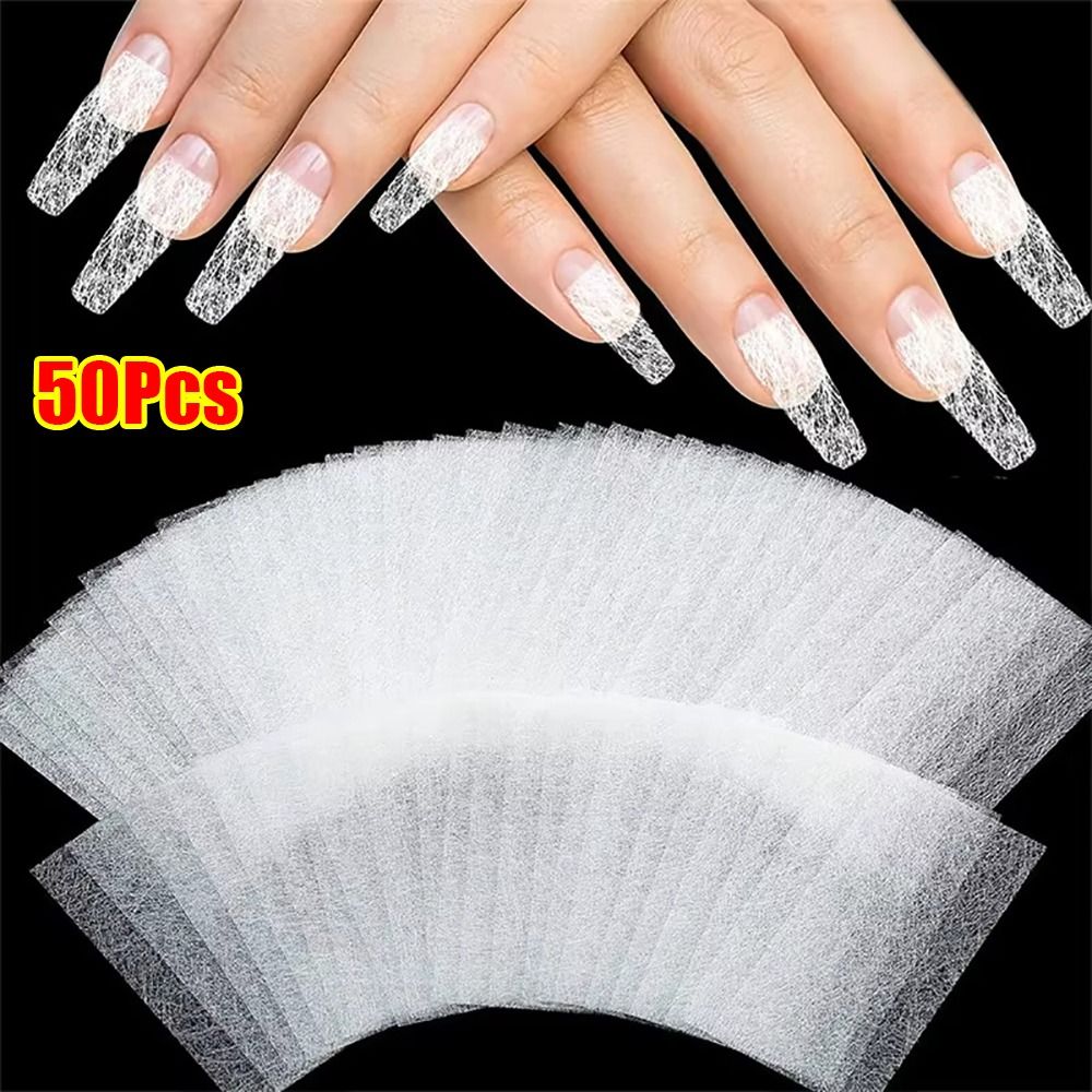 50 шт. прочный нетканый шелков – обзор и цена Nail Extension Form