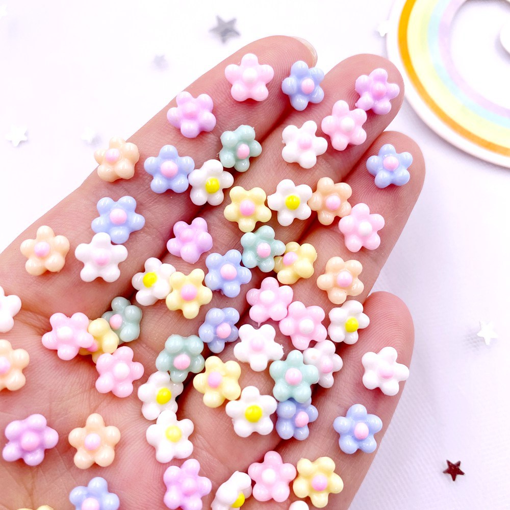 100 шт. 8 мм, 3D, цветные, мил – обзор и цена Nail Art Xmas
